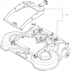 103cm Cutting Deck Assembly