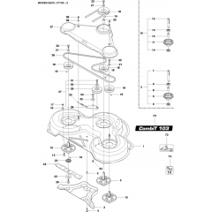 103cm Cutting Deck Assembly