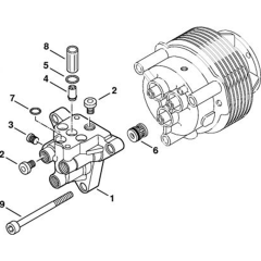 Valve Block for Stihl RB 300 K