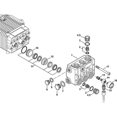 Valve Block for Stihl RB 402