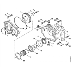 Gear Head for Stihl RB 402