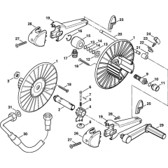 Hose Reel for Stihl RB 402