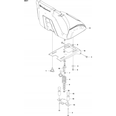 Seat Assembly for Husqvarna RC 320Ts