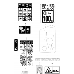Decals for Husqvarna RC 320Ts