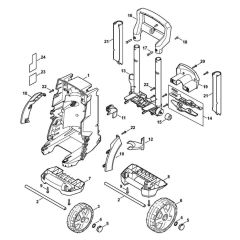 Chassis Assembly for Stihl RE 129 PLUS
