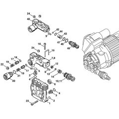 Valve Block Assembly for Stihl
