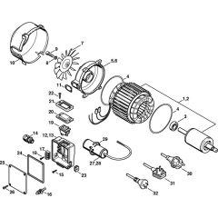 Electric Motor for Stihl RE Series