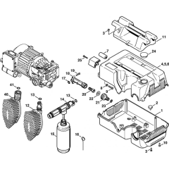 Shroud for Stihl Pressure Washers