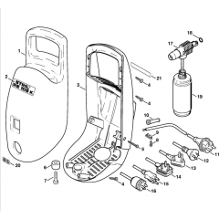 Machine Cover for Stihl RE 105 K