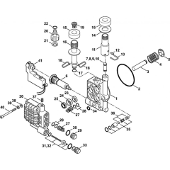 Pump Housing for Stihl RE 108