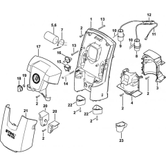 Machine Cover for Stihl RE 108