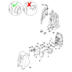 Air Baffle Assembly for Stihl