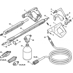 Spray Gun & Lance for Stihl