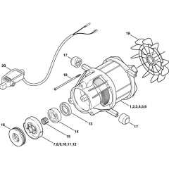 Electric Motor for Stihl Washers