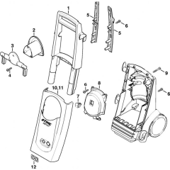 Handle Frame & Cover for Stihl
