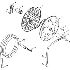Hose Reel for Stihl Washers
