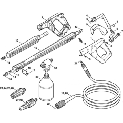 Spray Gun & Lance for Stihl