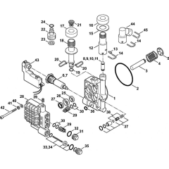 Pump Housing & Valve Block