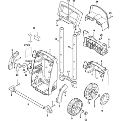 Chassis for Stihl RE 118 & RE 128