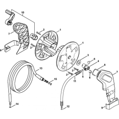 Hose Reel RE 128 PLUS