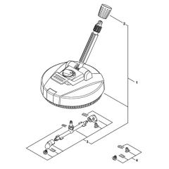 Surface Cleaner RA for Stihl RE 130 PLUS