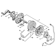 Hose Reel for Stihl RE 130 PLUS