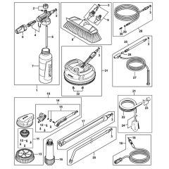 Stihl RE 130 PLUS Accessories