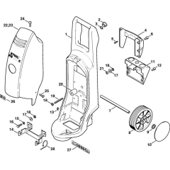 Chassis & Cover for Stihl Washers