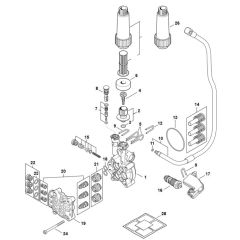 Pump Assembly for Stihl RE 140 PLUS