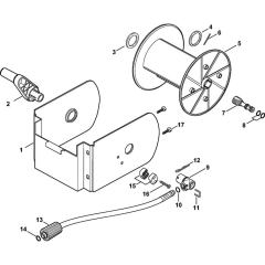 Hose Reel for Stihl Washers