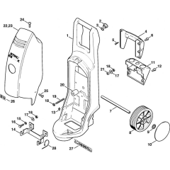 Chassis & Cover for Stihl Washers