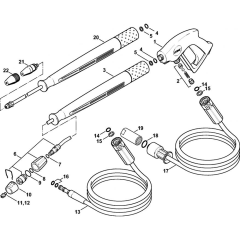 Spray Gun & Lance for Stihl