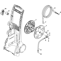 Hose Reel for Stihl Washers