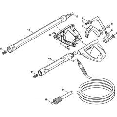 Spray Gun & Lance for Stihl