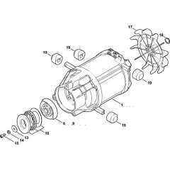 Electric Motor for Stihl RE 143