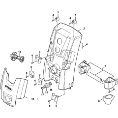 Machine Cover for Stihl RE 143