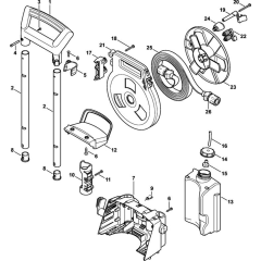 Handle Frame for Stihl RE 143