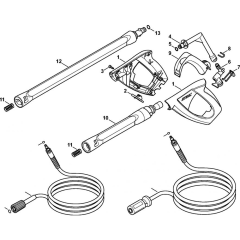 Spray Gun & Lance for Stihl