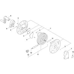 Hose Reel Assembly for Stihl RE 150