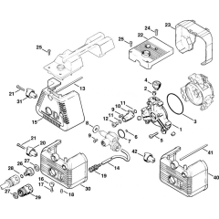 Pump Cover Assembly for Stihl