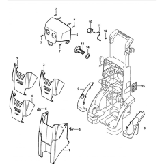 Machine Cover Assembly for Stihl