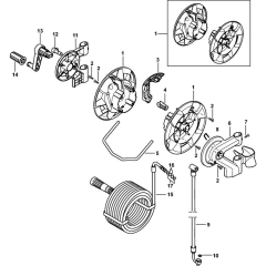 Hose Reel Assembly for Stihl