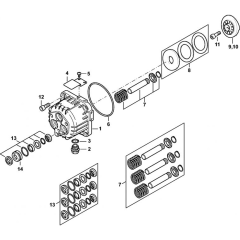 Pump Assembly for Stihl RE 232