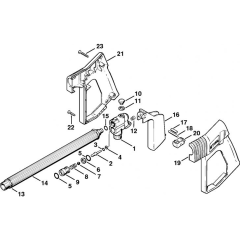 Spray Gun Assembly for Stihl