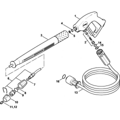 Spray Gun & Lance for Stihl