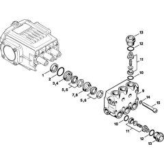 Valve Block Assembly for Stihl