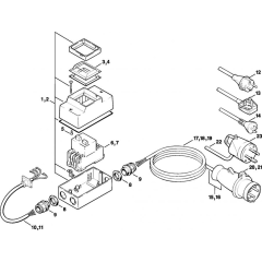 Switch Assembly for Stihl