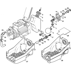 Water Tank Assembly for Stihl
