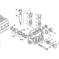 Valve Block Assembly for Stihl