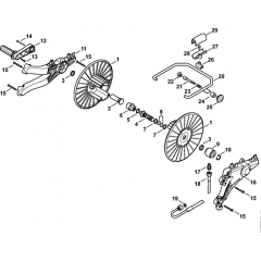 Hose Reel Assembly for Stihl